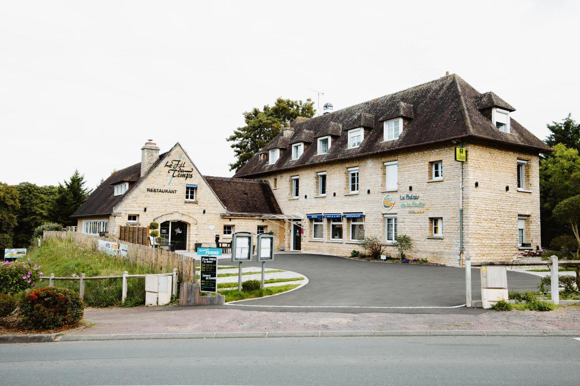 Logis Hotel Le Relais De La Poste Restaurant Le Fil Du Temps Thury-Harcourt-le-Hom Екстериор снимка