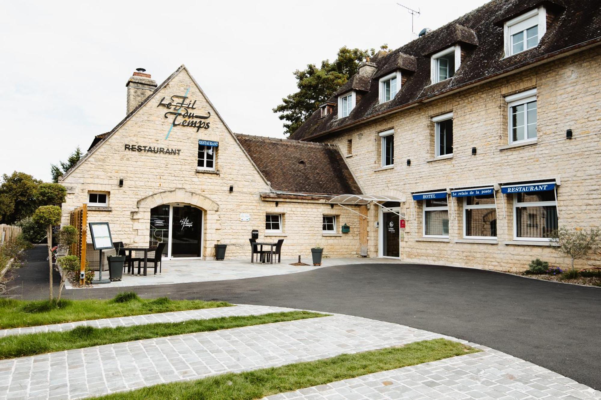 Logis Hotel Le Relais De La Poste Restaurant Le Fil Du Temps Thury-Harcourt-le-Hom Екстериор снимка